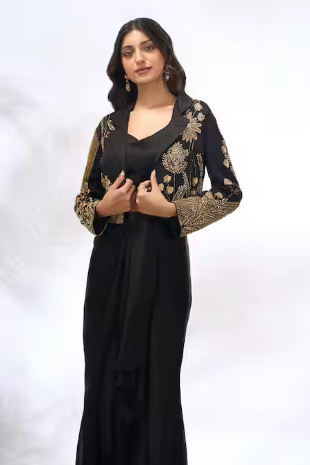 Noir Royale Jacket Set