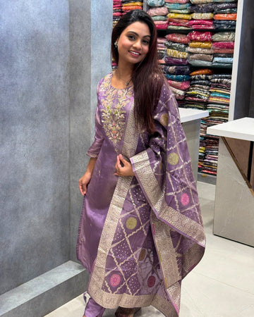 Lavender Luxe Silk Crepe Set
