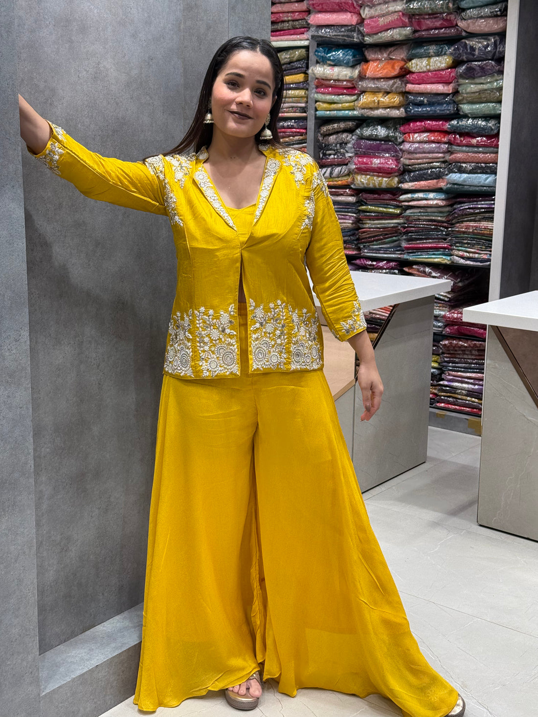 Sunehri Adaa Indo-Western Set