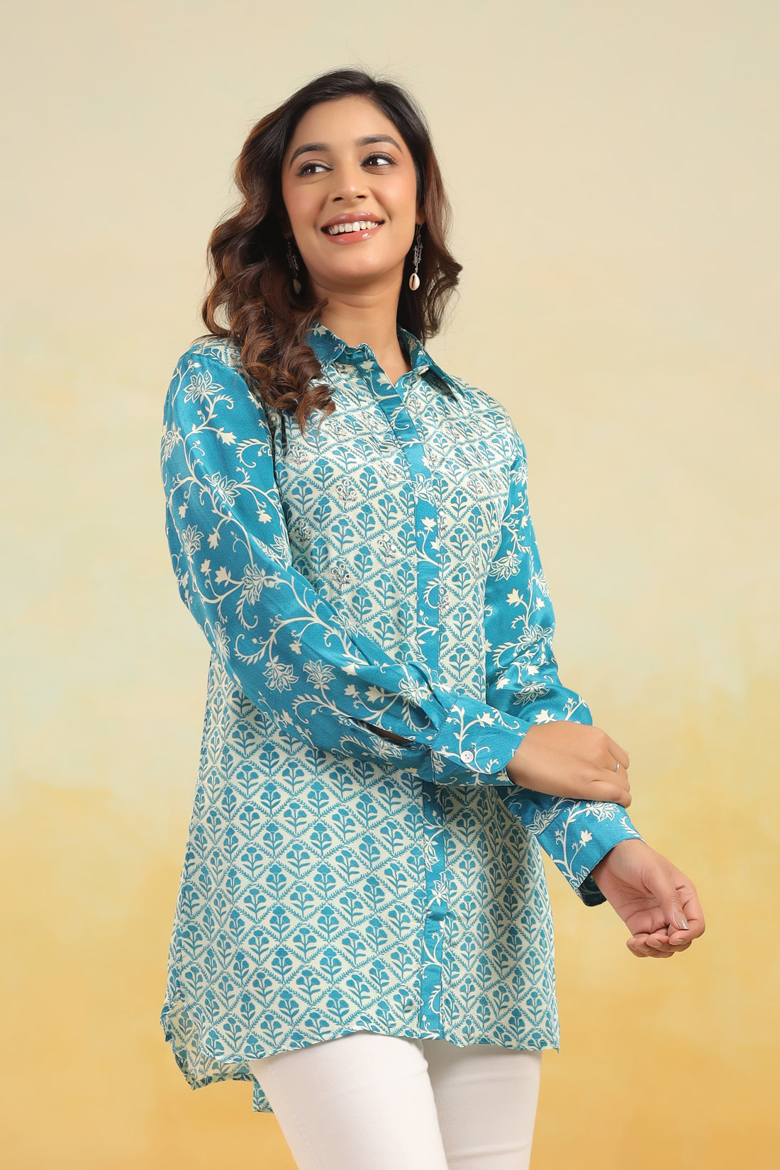 Nayra Muslin Short Kurta
