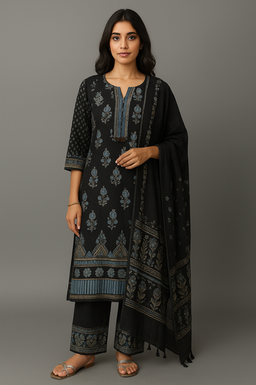 Kaira – Elegant Silk Kurta & Dupatta Set