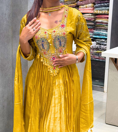 Morni Handwork Gown