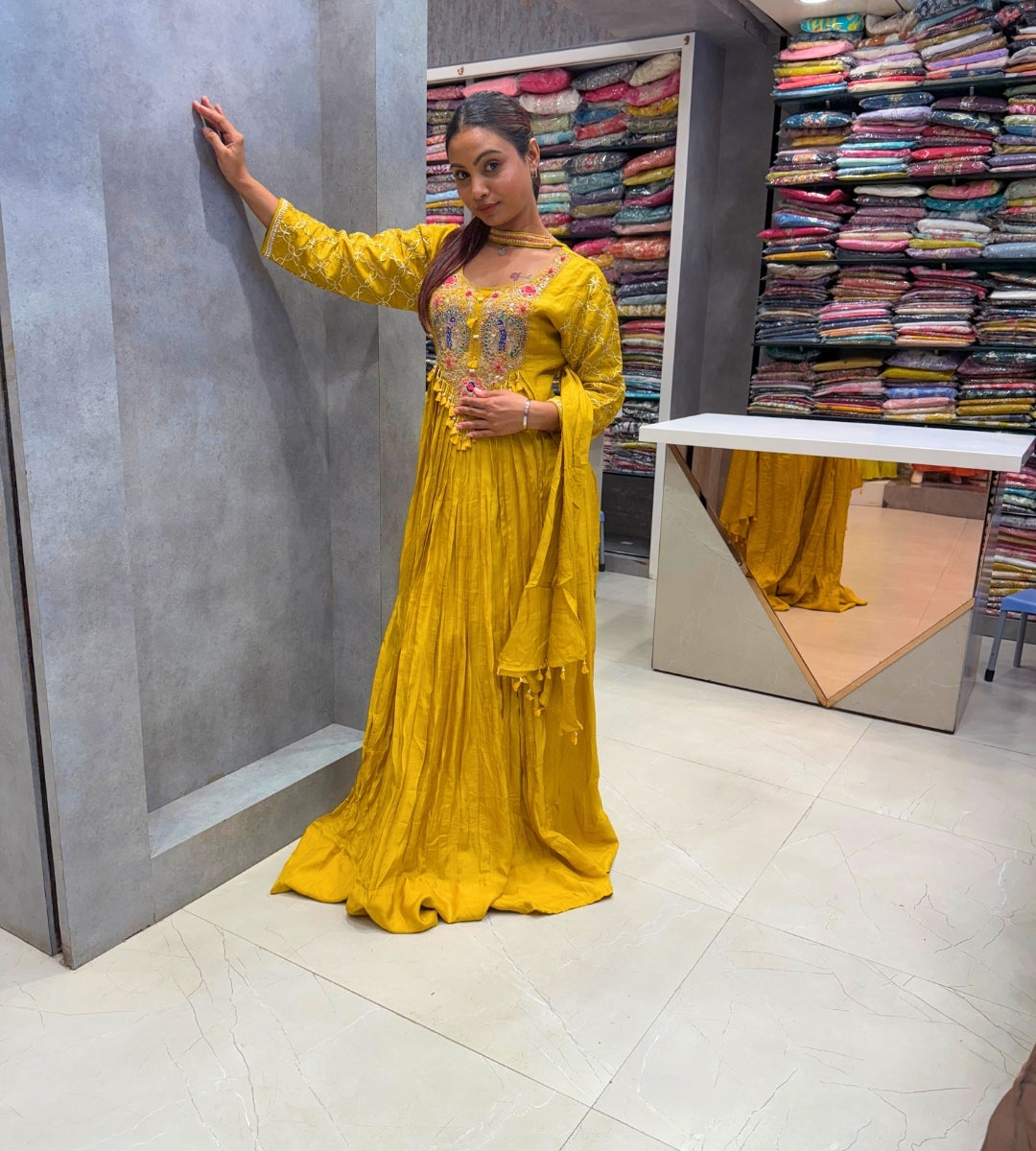 Morni Handwork Gown