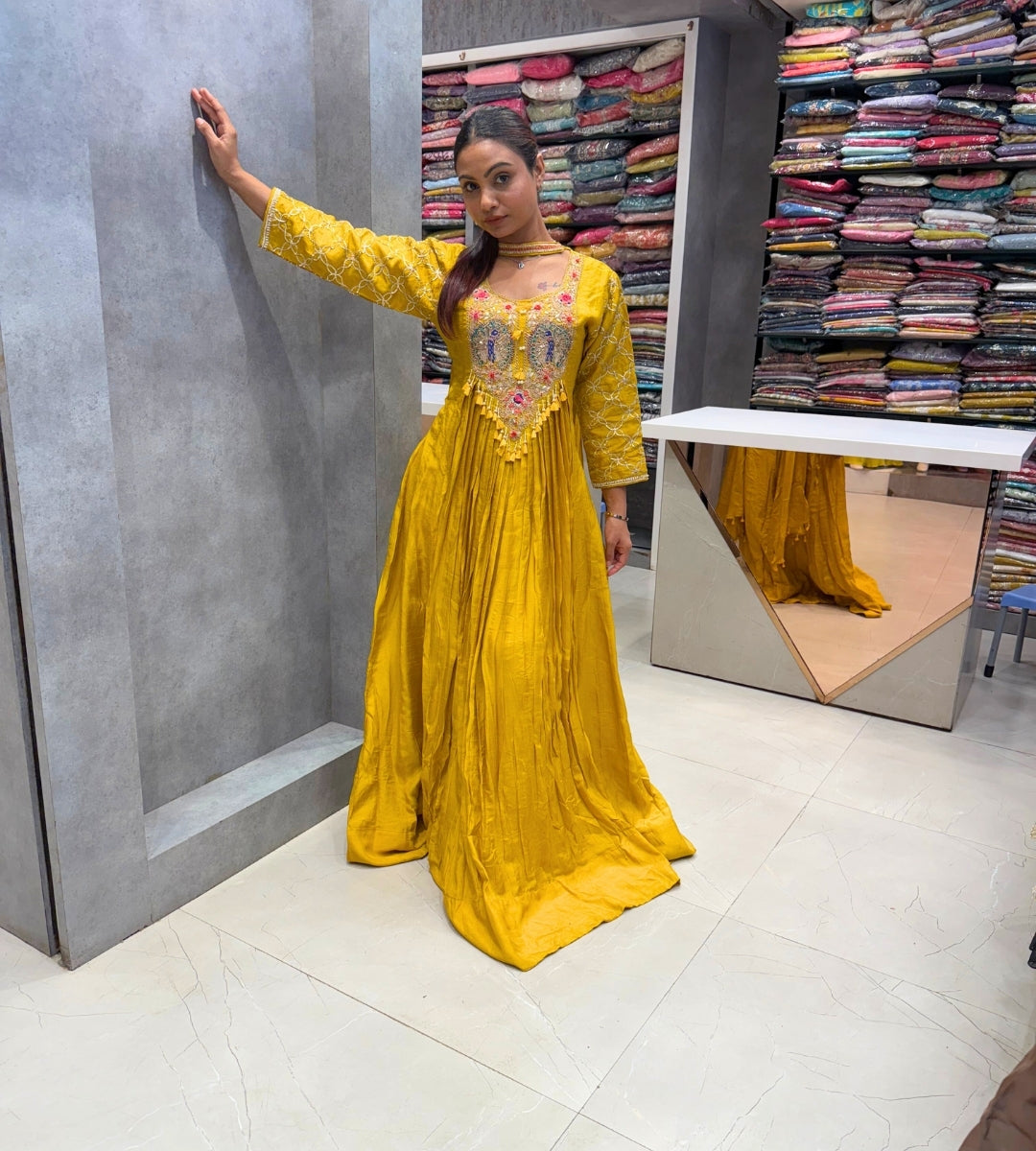 Morni Handwork Gown