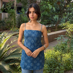 Khushi Noodle Strap Corset Kurti