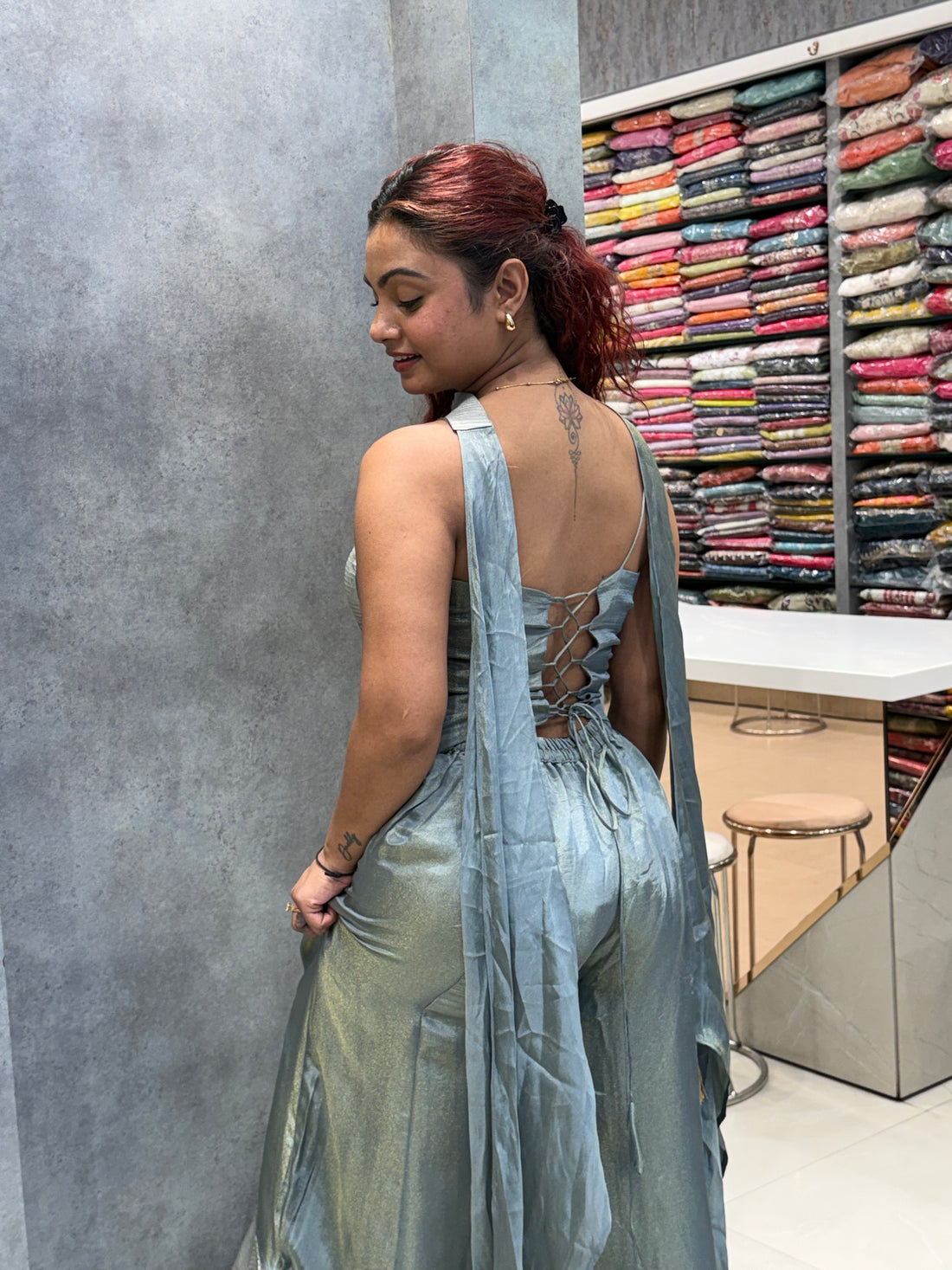 Noor Corset Blouse Indo-Western