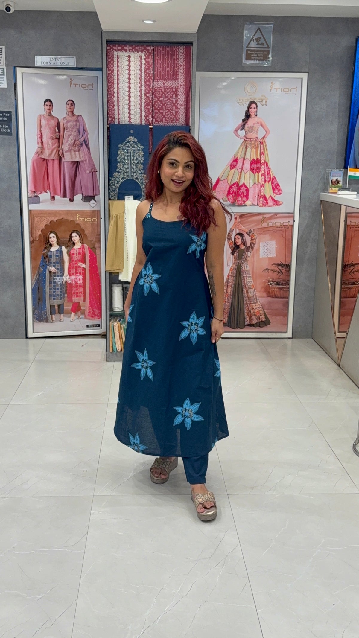 Sophia Cotton Kurta Set