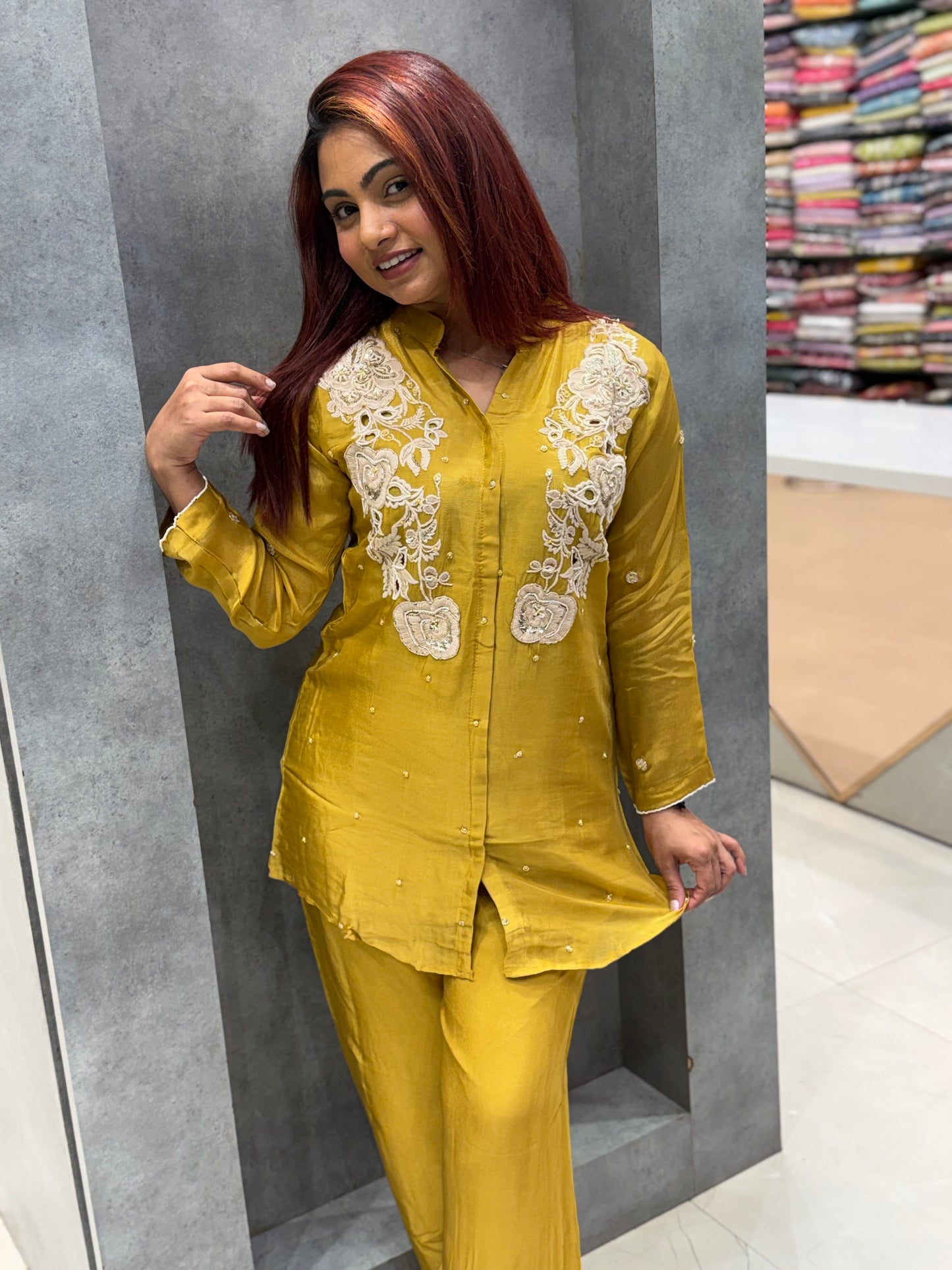Aura Silk Crepe Set