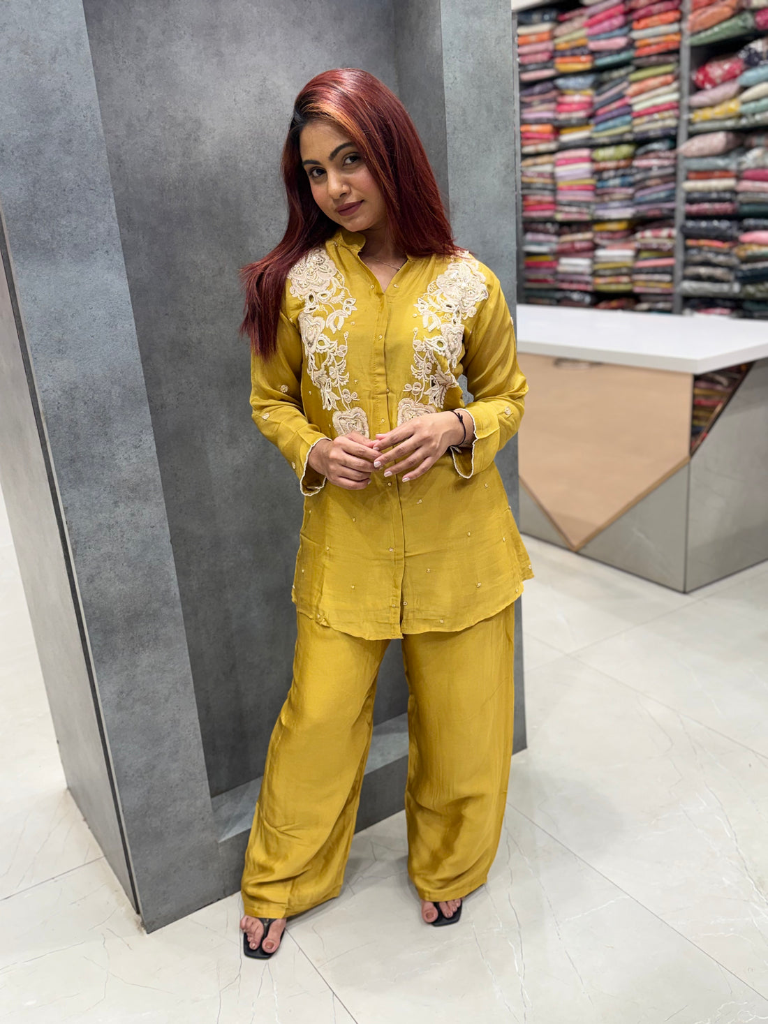Aura Silk Crepe Set