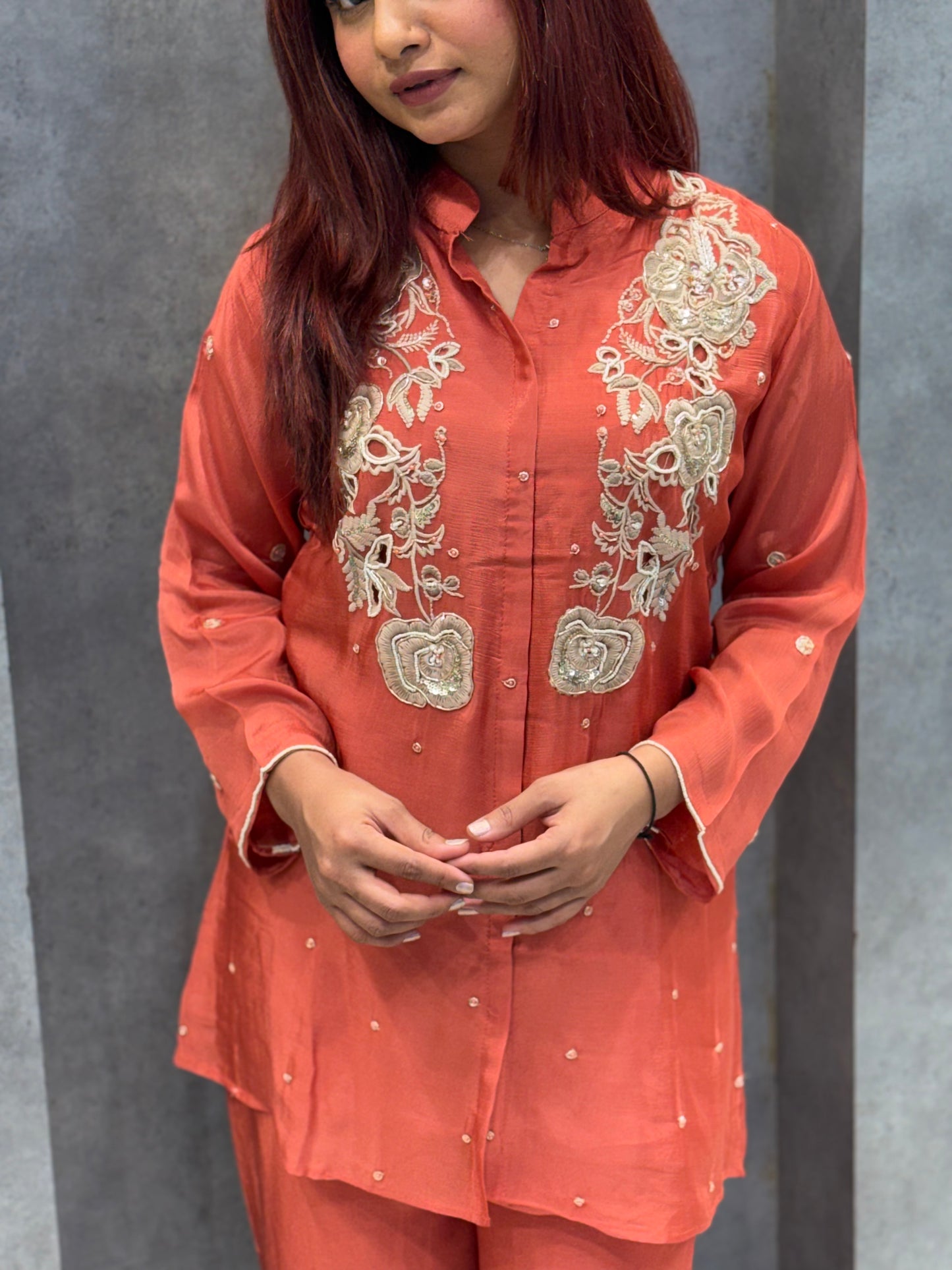 Aura Silk Crepe Set