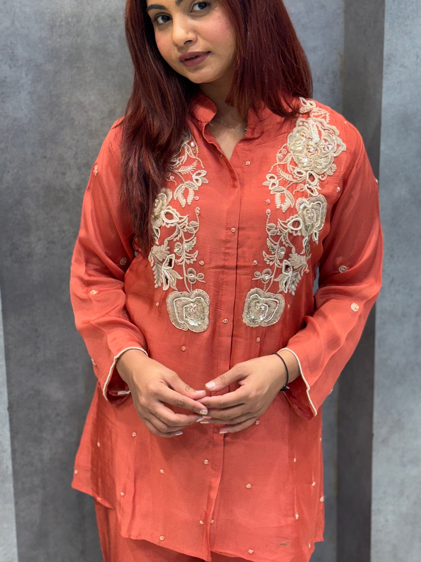 Aura Silk Crepe Set