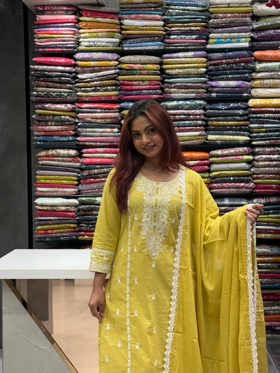 Muskan Sraight-Fit Kurta Set