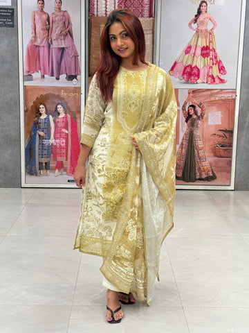 Leena Straight-Cut Kurta Set
