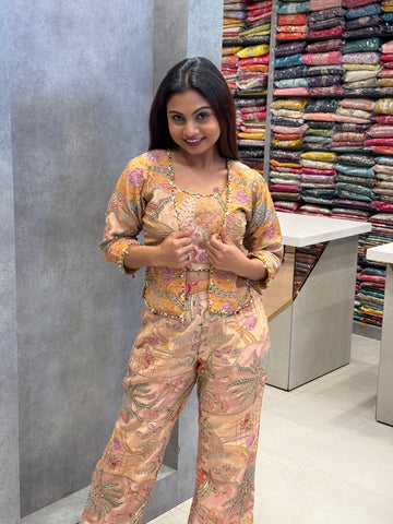 Phoolowala Indo-Western Set