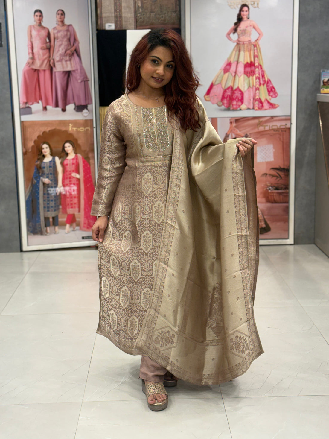 Brocade Silk Set