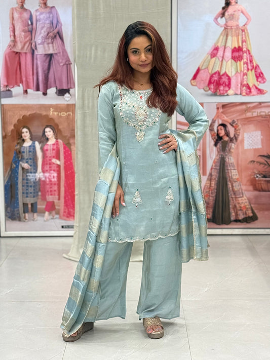 Khushi 3-Piece Ethnic Suit Set
