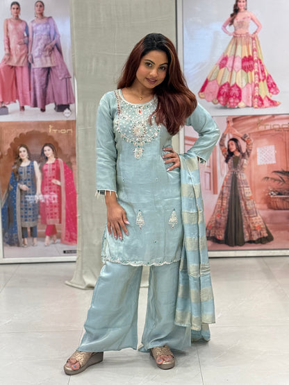 Khushi 3-Piece Ethnic Suit Set