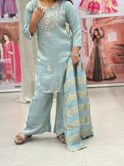 Khushi 3-Piece Ethnic Suit Set