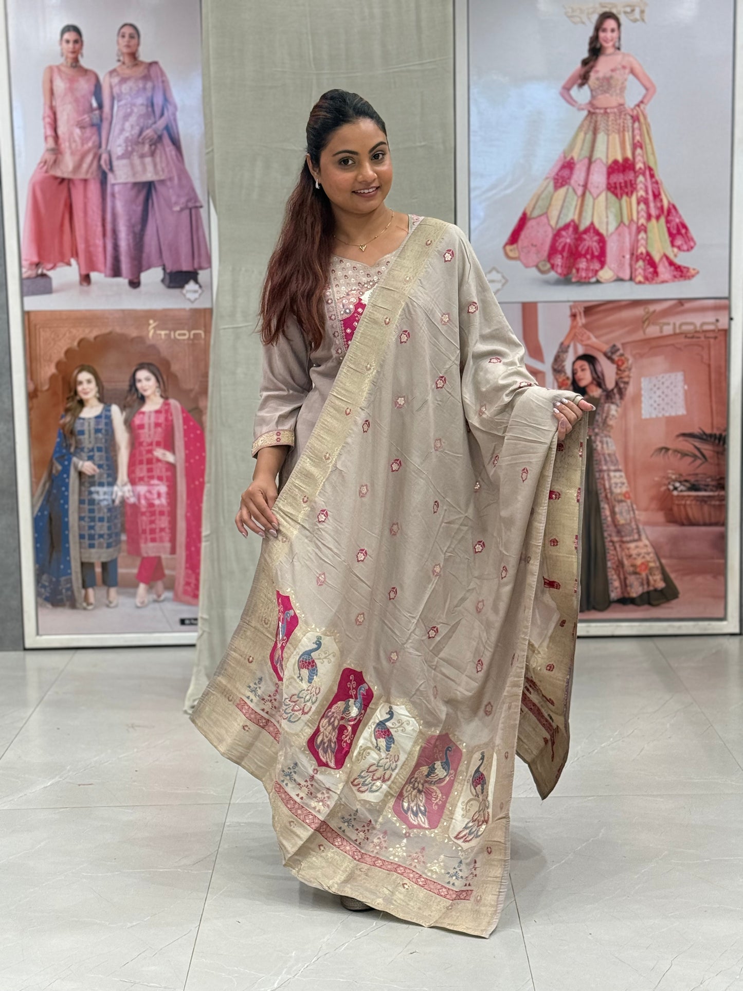 Morni Muslin Silk Set