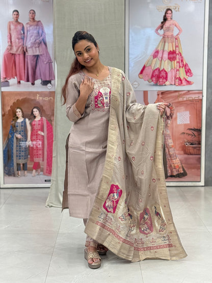Morni Muslin Silk Set