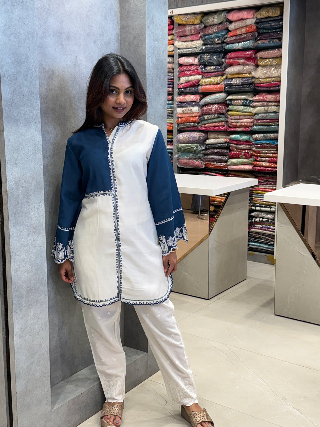 Colour - Blocked Co-ord Set