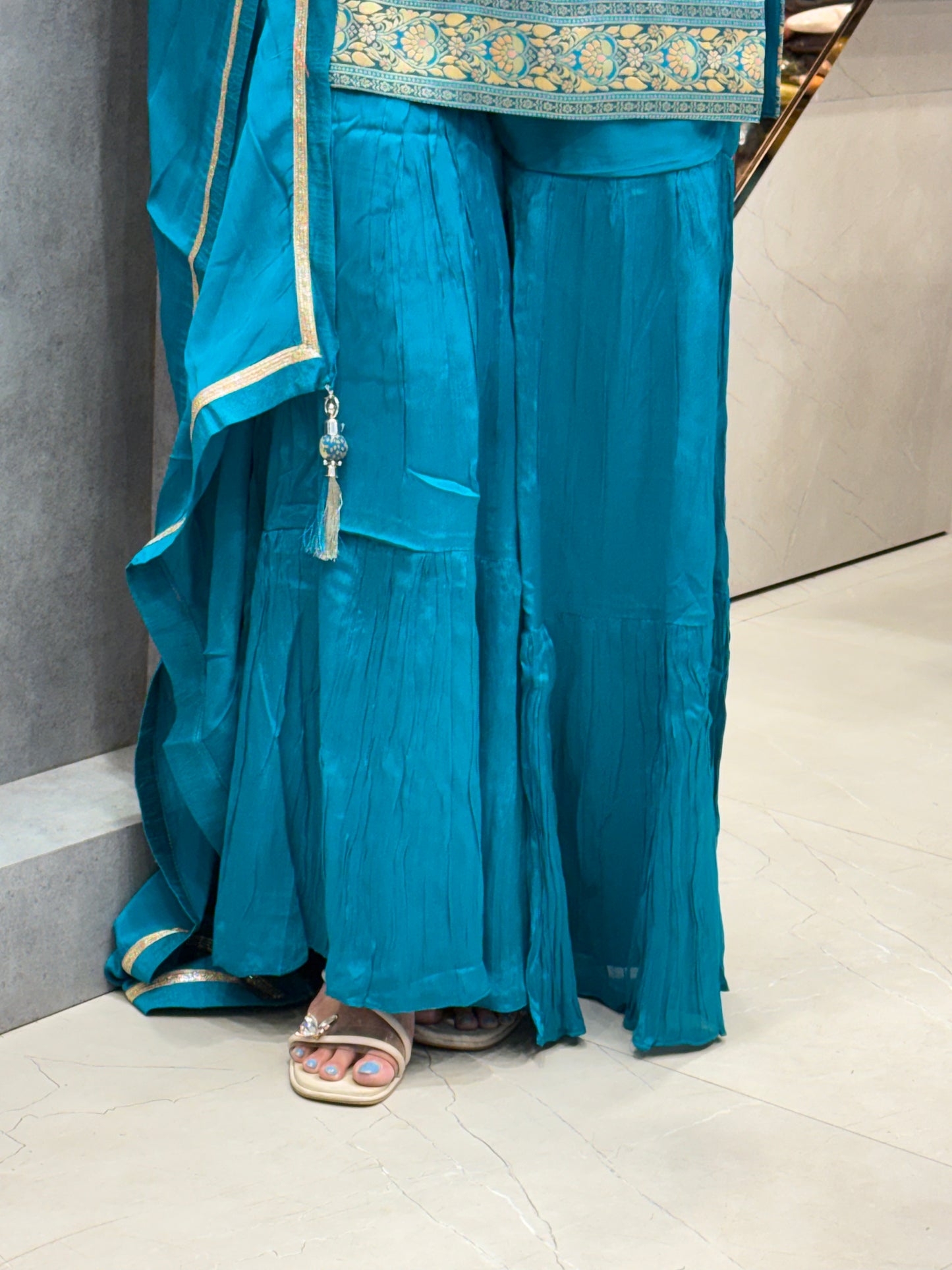 Vaibhavi Brocade Silk Indo-Western