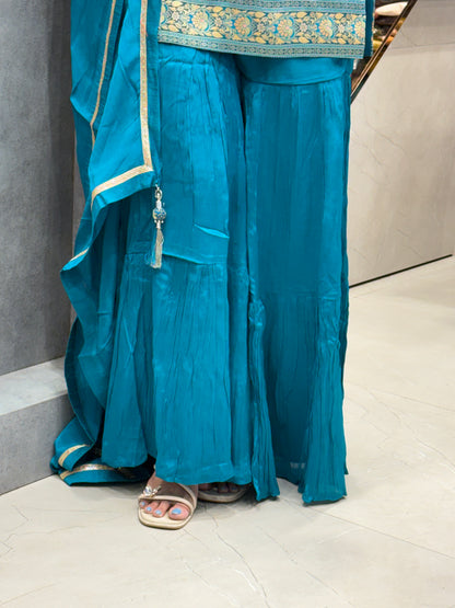 Vaibhavi Brocade Silk Indo-Western