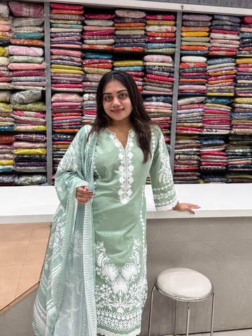Alia Cotton Set-Pista