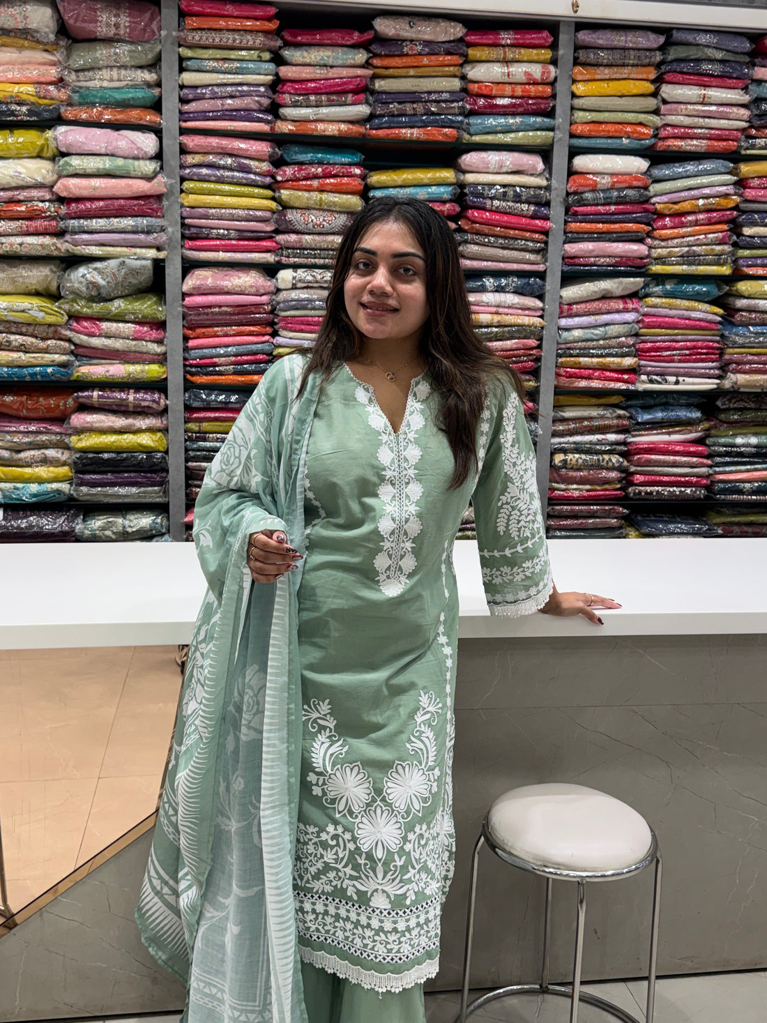 Alia Cotton Set-Pista