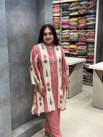 Naina  Muslin Silk Set