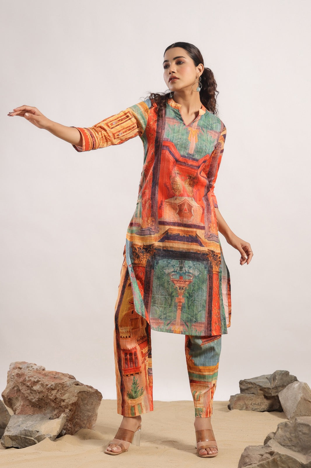 Architectural Print Co-ord Set