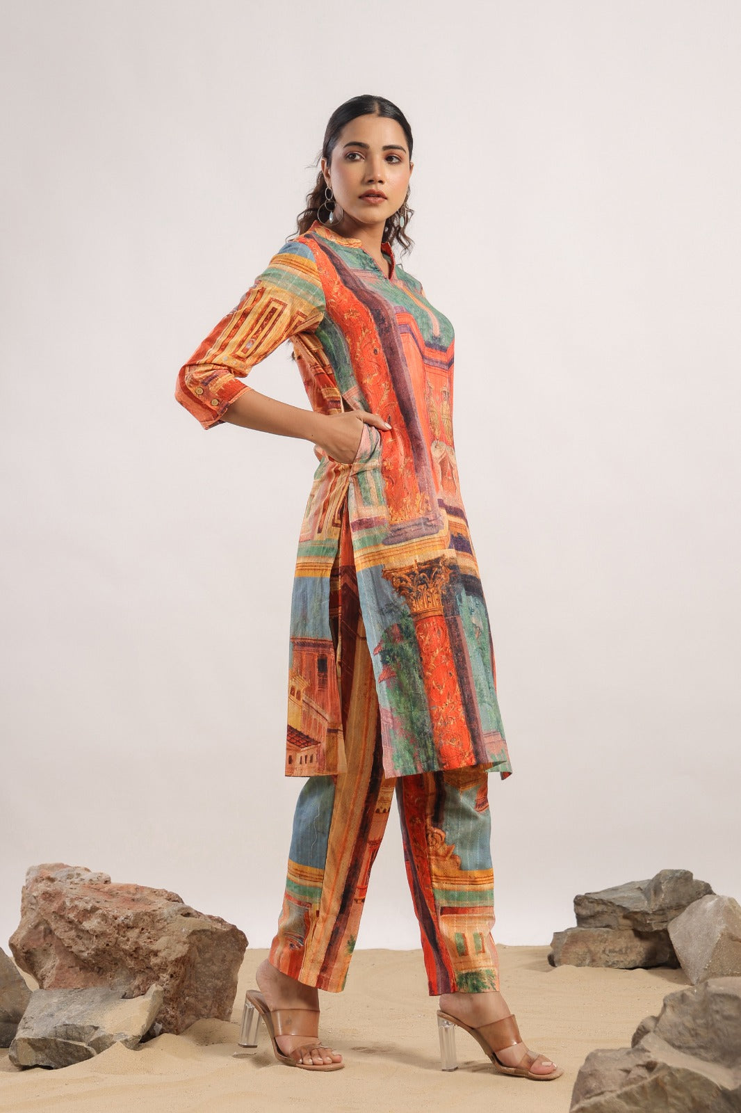 Architectural Print Co-ord Set