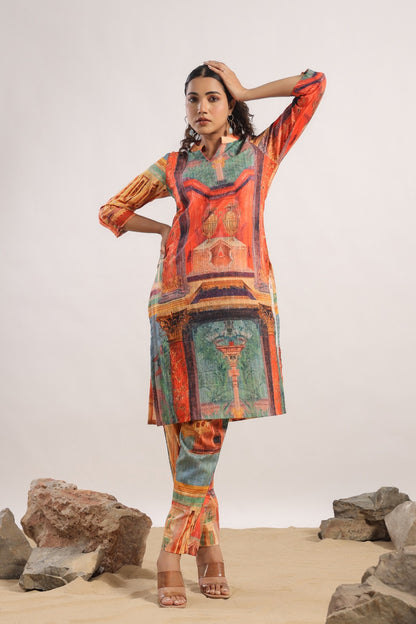 Architectural Print Co-ord Set