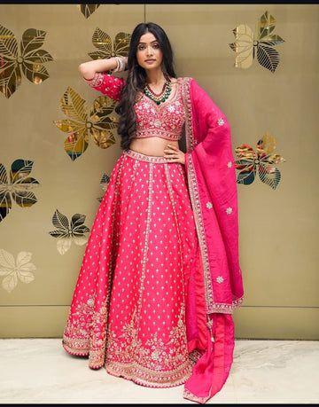 Maharani  Dola Silk Lehenga