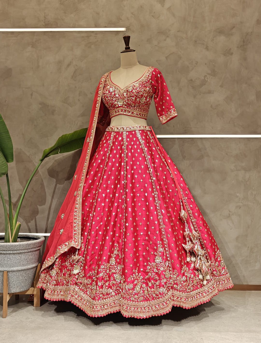 Maharani  Dola Silk Lehenga