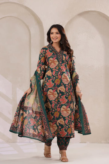 Midnight Garden Cotton Set