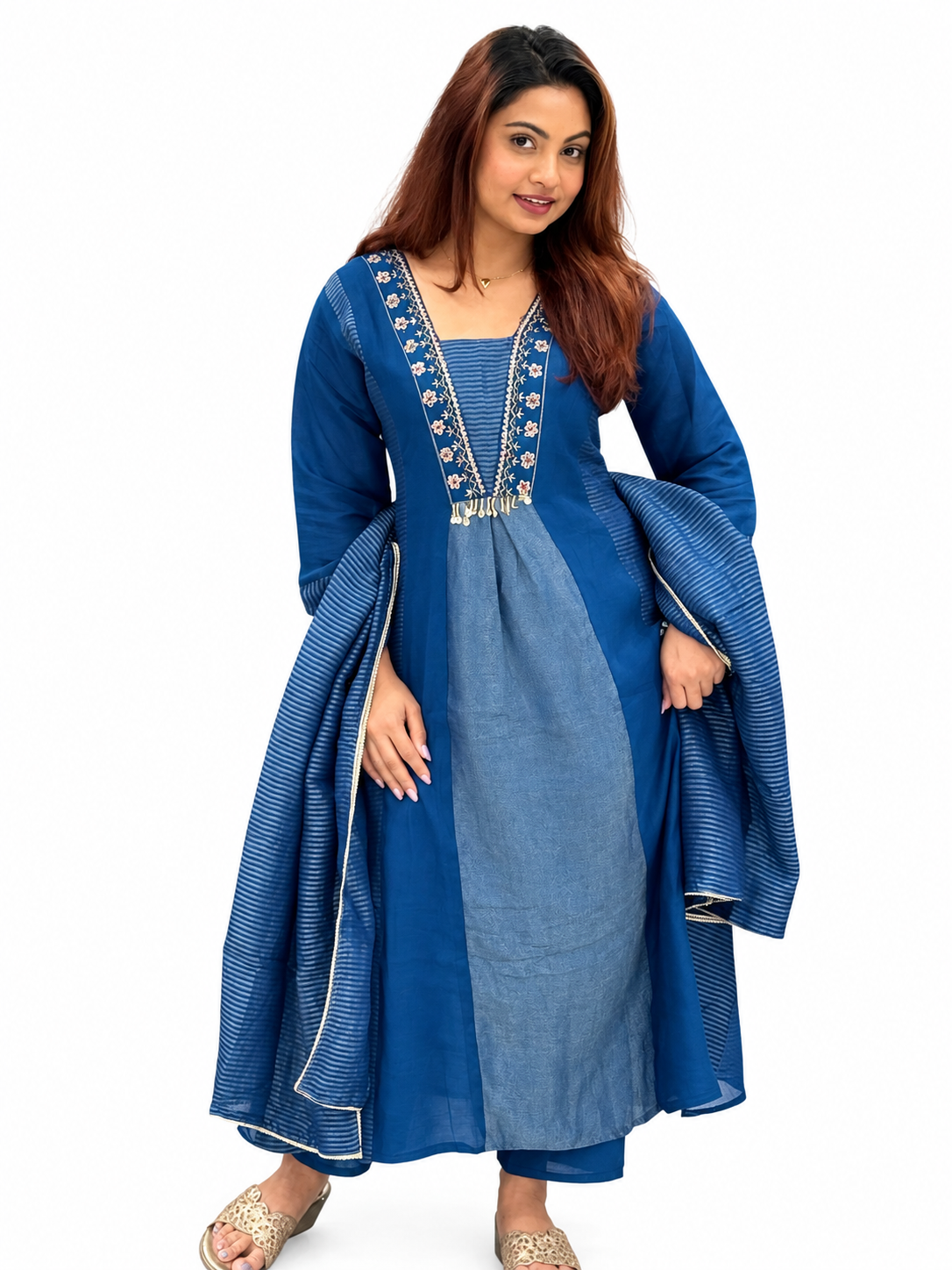 Neelu 3-Piece Ethnic Suit Set
